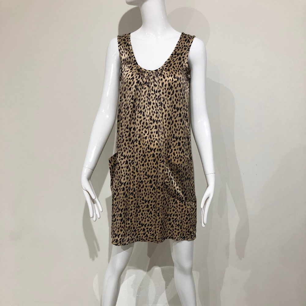 Cynthia Rowley leopard printed dresss